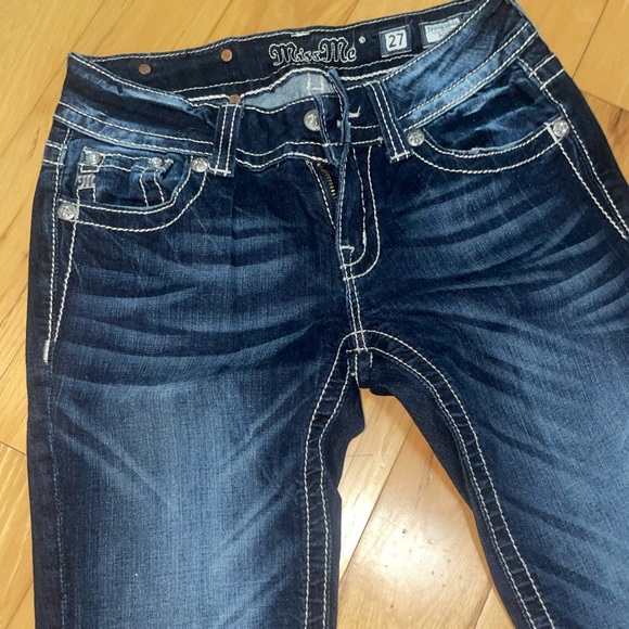 MISS ME jeans sz 27 boot - like new - Picture 3 of 8